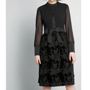Anna Sui for ModCloth Black Dress